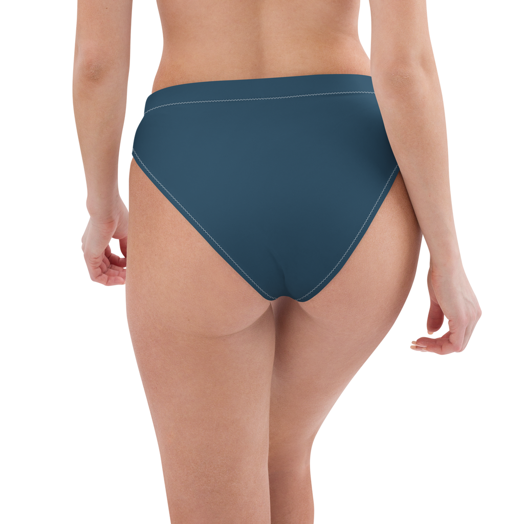 Halcyon Collection High-Waisted Bikini Bottom – Navy