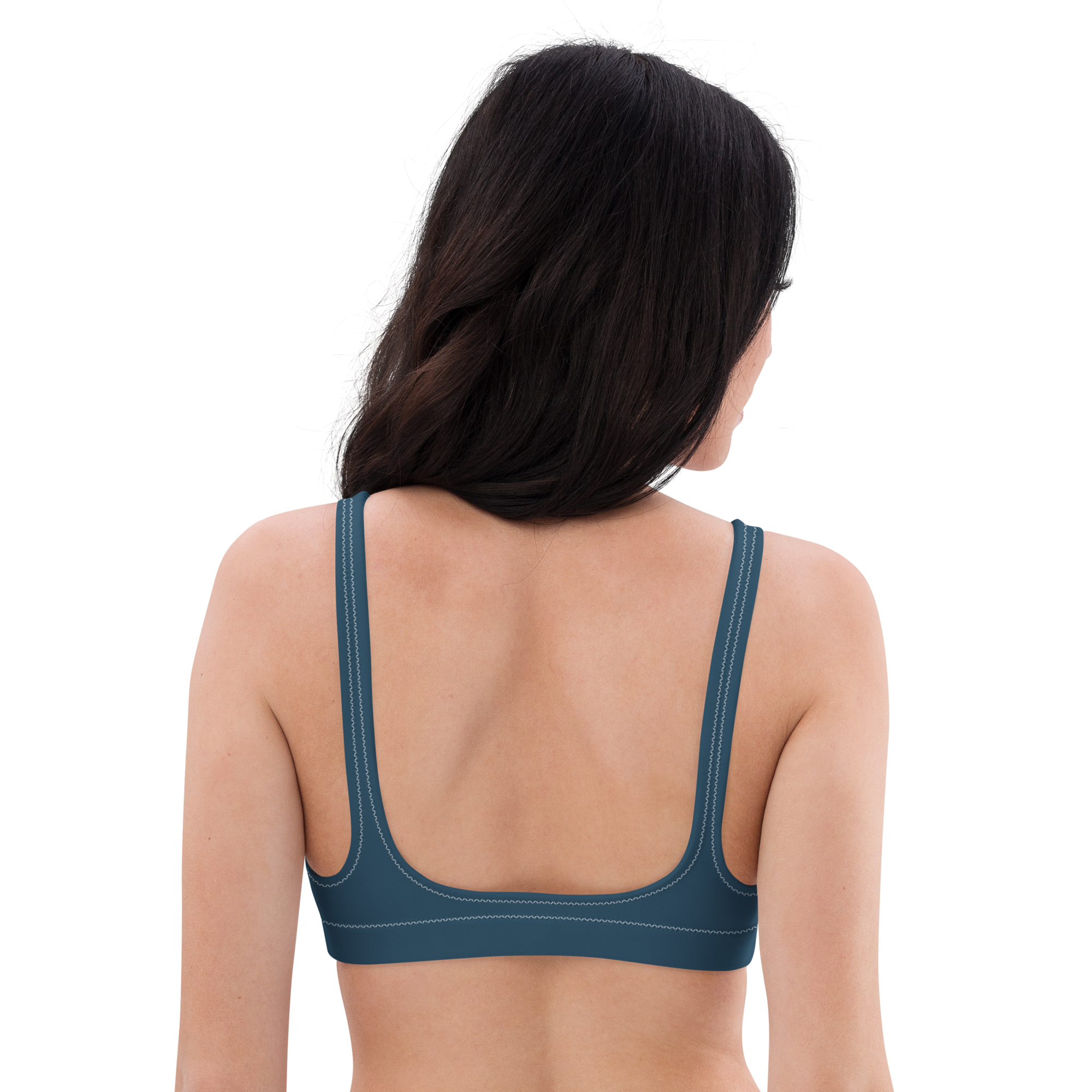 Halcyon Collection Padded Bikini Top – Navy