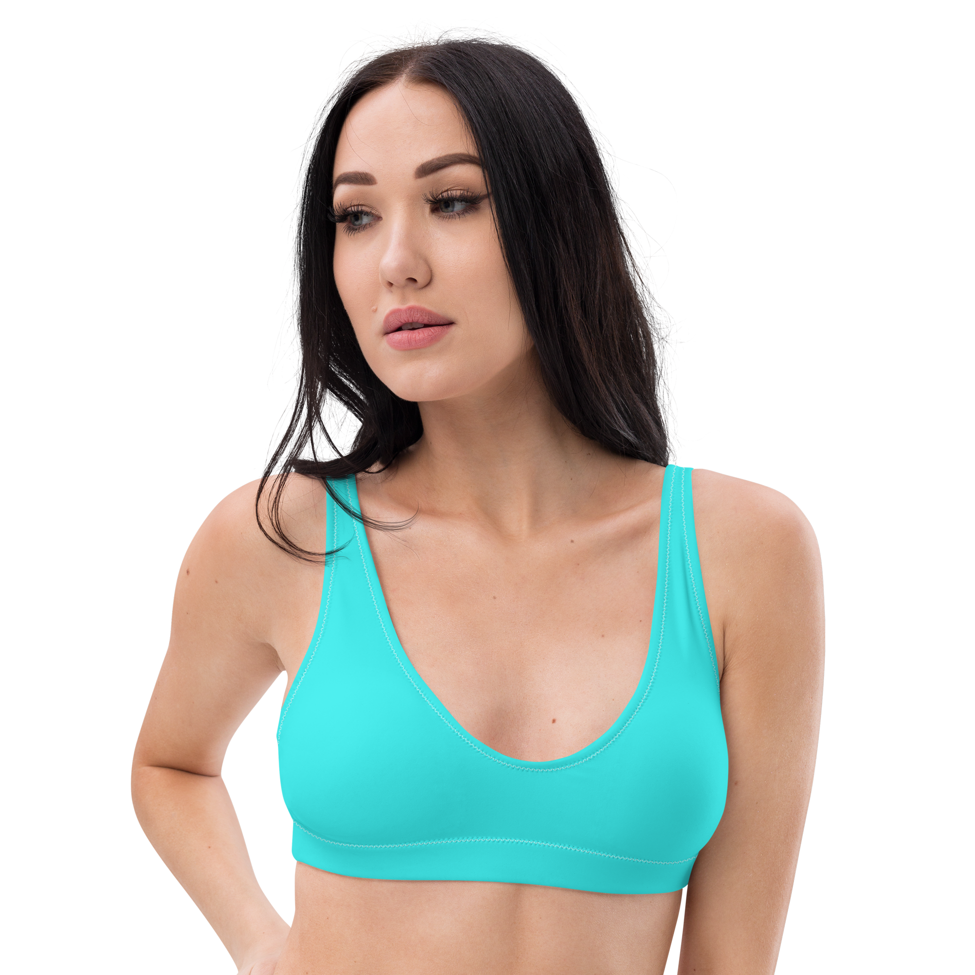 Stilla Maris Padded Bikini Top – Teal