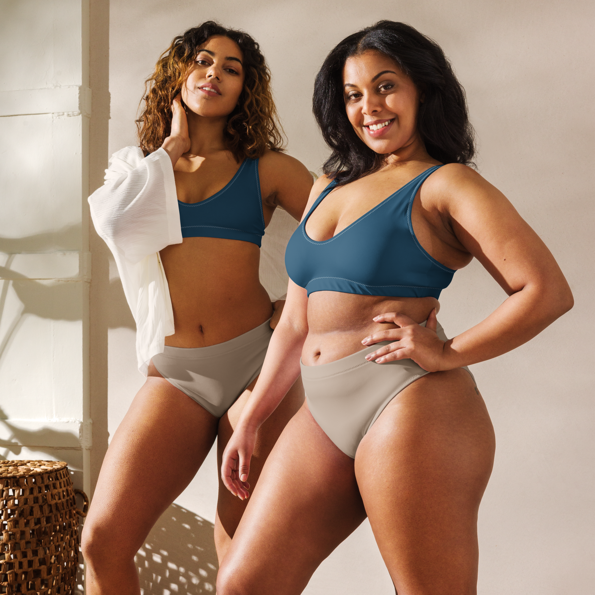 Halcyon Collection Padded Bikini Top – Navy