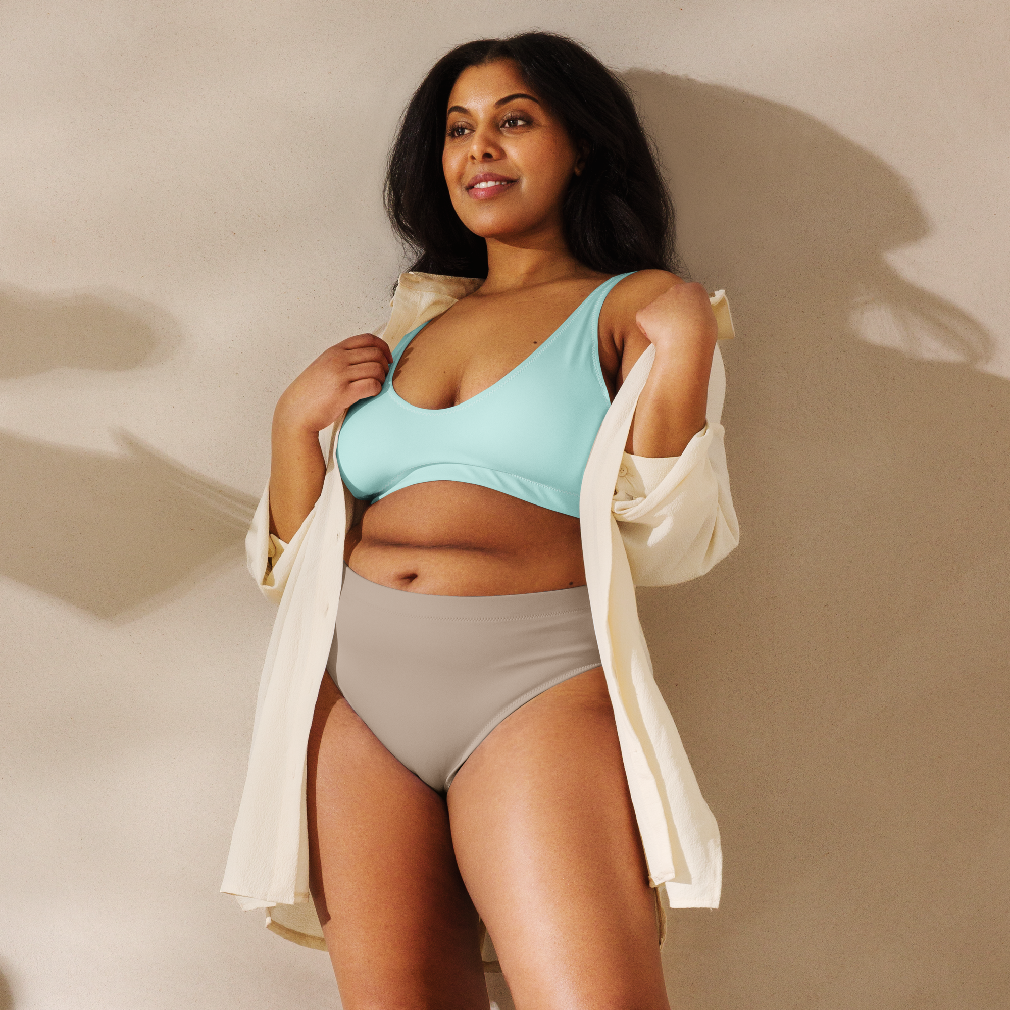 Stilla Maris Padded Bikini Top – Teal