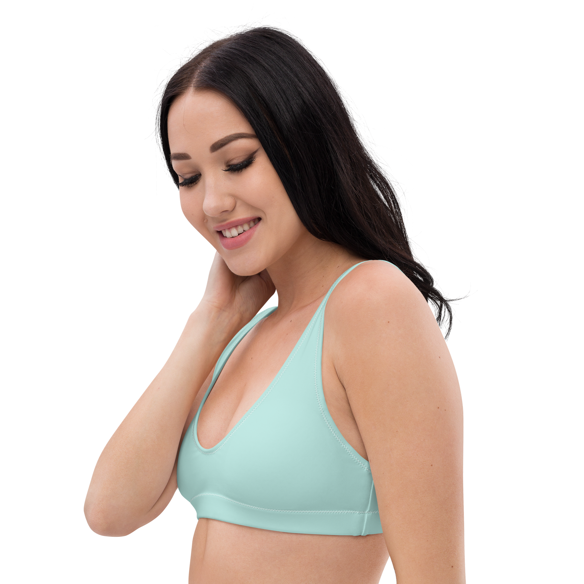 Stilla Maris Padded Bikini Top – Teal
