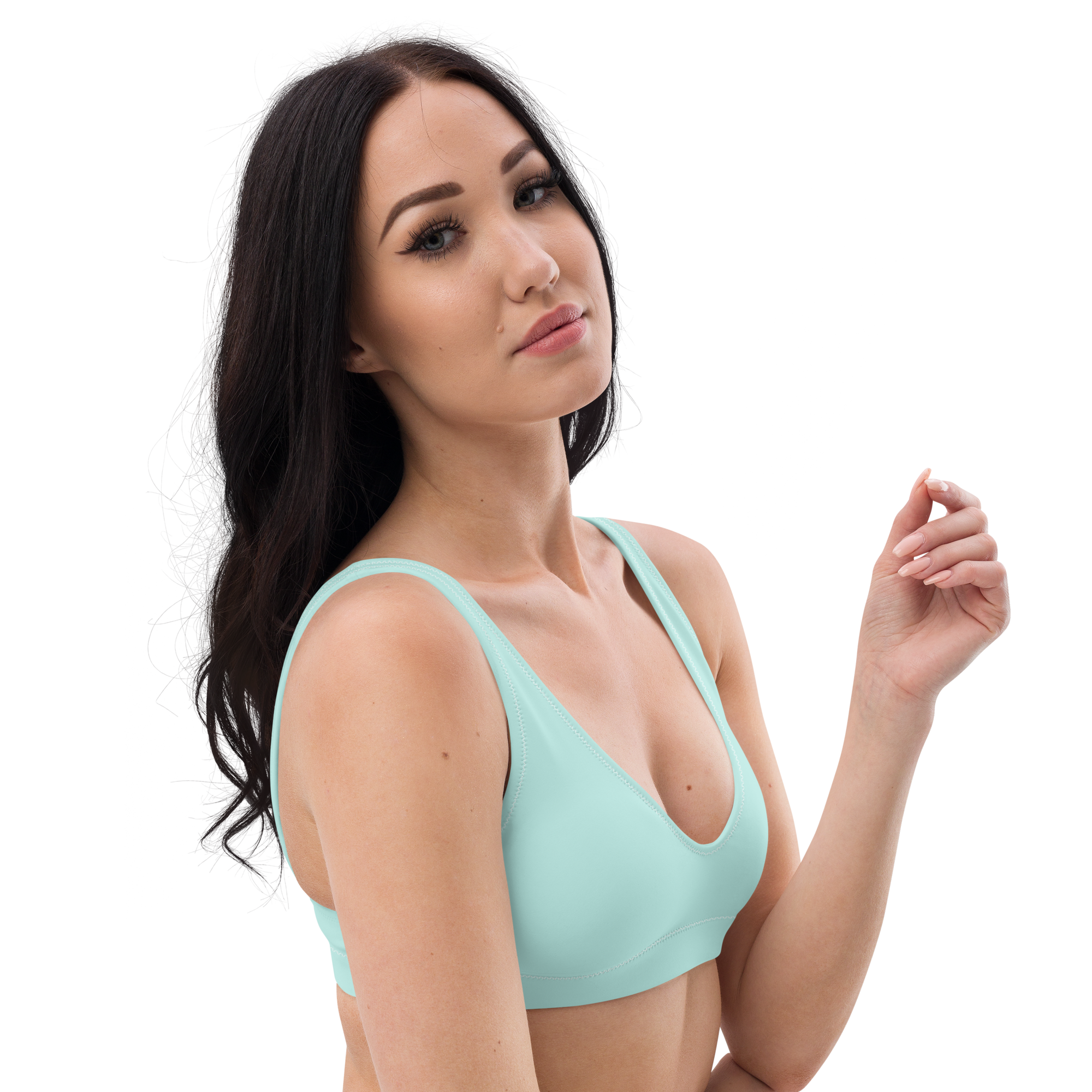 Stilla Maris Padded Bikini Top – Teal