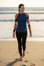Solea Collection Women’s Rashguard – Sunset Sleeve