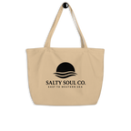 Large ECO Beach Bag Monochrome Logo B