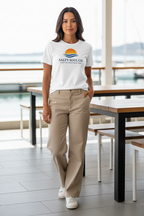 ECO Coastal Essential Mid-Light T-Shirt – White
