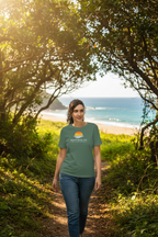 ECO Women’s Ribbed Neck T-Shirt – Green Bay
